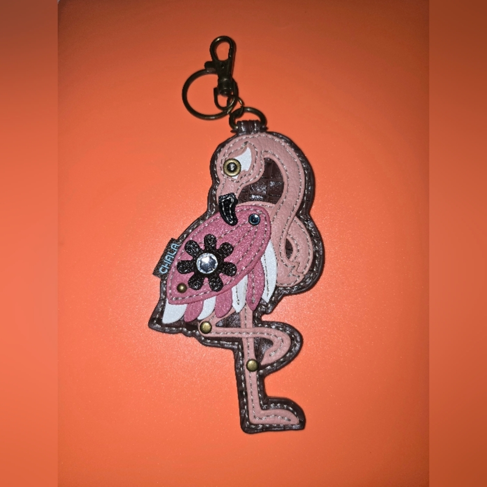 Chala Flamingo Key Fob/Coin Purse~ SOLD ~